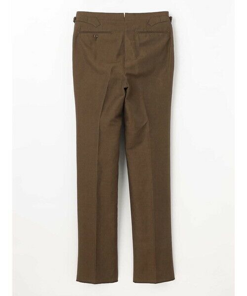 Aquascutum / アクアスキュータム スラックス・ドレスパンツ | Cotton&Linen Chambray Trousers | 詳細7