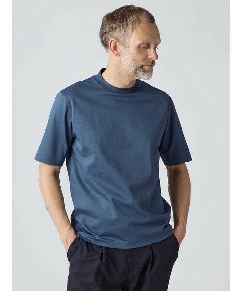 Aquascutum / アクアスキュータム カットソー | TEC.3 Cool touch T-shirt（ﾌﾞﾙｰ）
