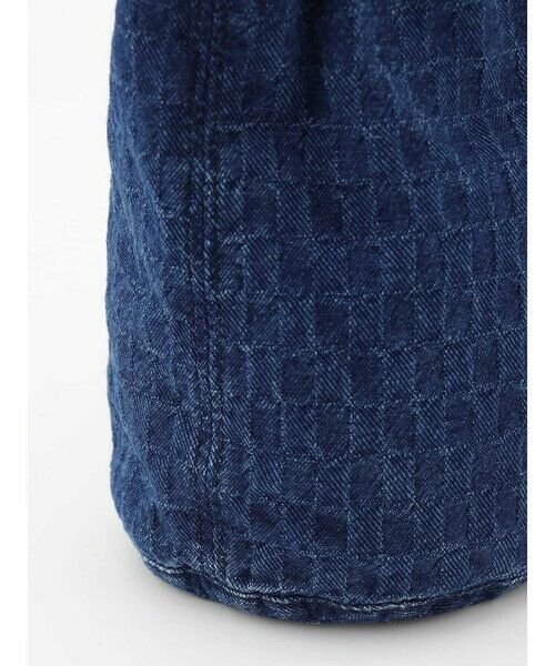 Aquascutum / アクアスキュータム その他小物 | Denim Jacquard Reversible Drawstring Bag | 詳細5