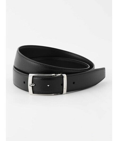 Aquascutum / アクアスキュータム ベルト・サスペンダー | サフィアーノ ベルト（ﾌﾞﾗｯｸ）