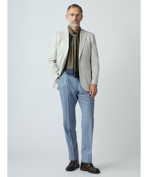 Aquascutum / アクアスキュータム テーラードジャケット | 【KING SIZE】Honeycomb Light Jersey Jacket | 詳細1