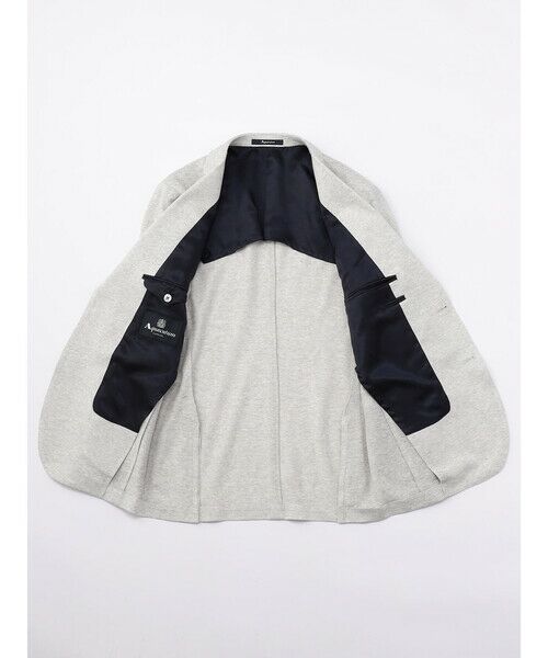 Aquascutum / アクアスキュータム テーラードジャケット | 【KING SIZE】Honeycomb Light Jersey Jacket | 詳細11