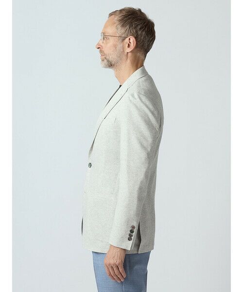 Aquascutum / アクアスキュータム テーラードジャケット | 【KING SIZE】Honeycomb Light Jersey Jacket | 詳細3
