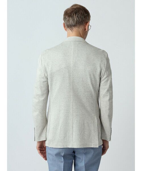 Aquascutum / アクアスキュータム テーラードジャケット | 【KING SIZE】Honeycomb Light Jersey Jacket | 詳細4