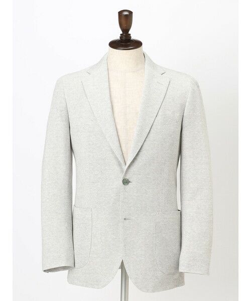 Aquascutum / アクアスキュータム テーラードジャケット | 【KING SIZE】Honeycomb Light Jersey Jacket | 詳細7