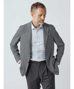 Aquascutum / アクアスキュータム テーラードジャケット | 【KING SIZE】TEC.3 Sheperd Check Knit Jacket