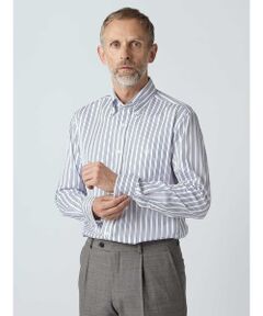 Aquascutum / アクアスキュータム シャツ・ブラウス | 【KING SIZE】Dobby Multi Stripe Shirt