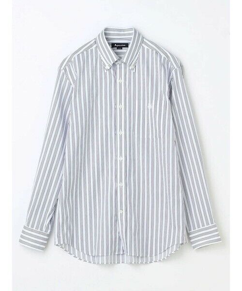 Aquascutum / アクアスキュータム シャツ・ブラウス | 【KING SIZE】Dobby Multi Stripe Shirt | 詳細6