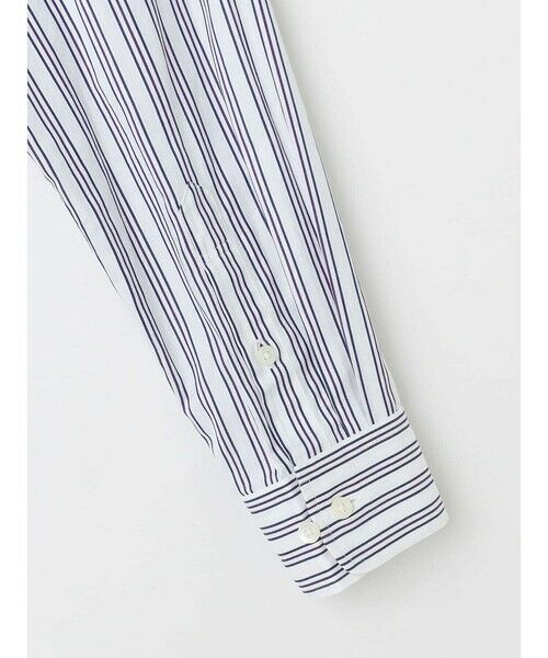 Aquascutum / アクアスキュータム シャツ・ブラウス | 【KING SIZE】Dobby Multi Stripe Shirt | 詳細9