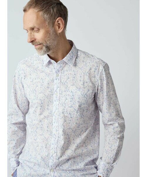 Aquascutum / アクアスキュータム シャツ・ブラウス | 【KING SIZE】Botanical Print Shirt | 詳細1