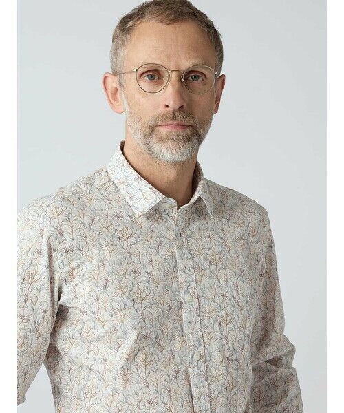 Aquascutum / アクアスキュータム シャツ・ブラウス | 【KING SIZE】Botanical Print Shirt | 詳細4