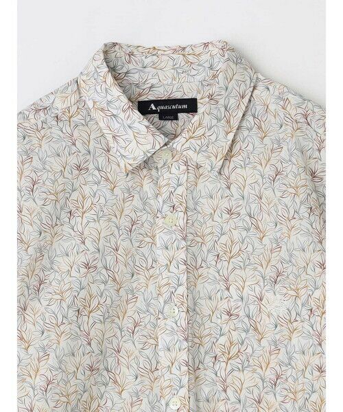 Aquascutum / アクアスキュータム シャツ・ブラウス | 【KING SIZE】Botanical Print Shirt | 詳細7