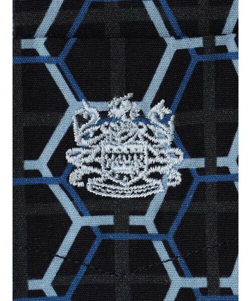 Aquascutum / アクアスキュータム シャツ・ブラウス | 【KING SIZE】Honeycomb Print Shirt | 詳細11