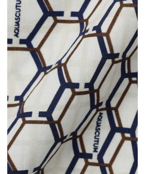 Aquascutum / アクアスキュータム シャツ・ブラウス | 【KING SIZE】Honeycomb Print Shirt | 詳細16