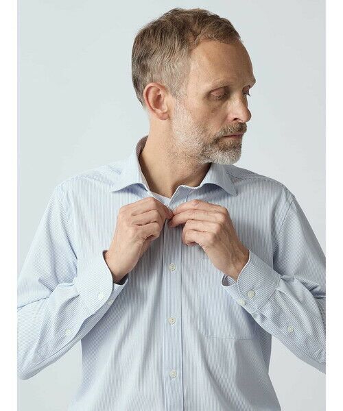 Aquascutum / アクアスキュータム シャツ・ブラウス | 【KING SIZE】TEC.3 Candy Stripe Shirt | 詳細5