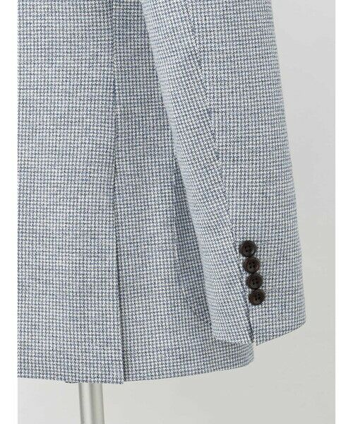 Aquascutum / アクアスキュータム テーラードジャケット | Houndstooth Jersey Jacket | 詳細3