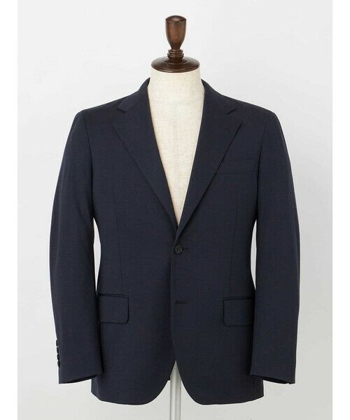 Aquascutum / アクアスキュータム テーラードジャケット | 【セットアップ対応】Dress Jersey Set-Up Jacket（ﾈｲﾋﾞｰ）