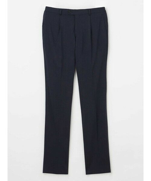 Aquascutum / アクアスキュータム スラックス・ドレスパンツ | 【セットアップ対応】Dress Jersey Set-Up Trousers（ﾈｲﾋﾞｰ）