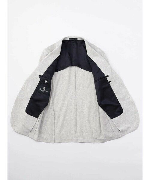 Aquascutum / アクアスキュータム テーラードジャケット | Honeycomb Light Jersey Jacket | 詳細11