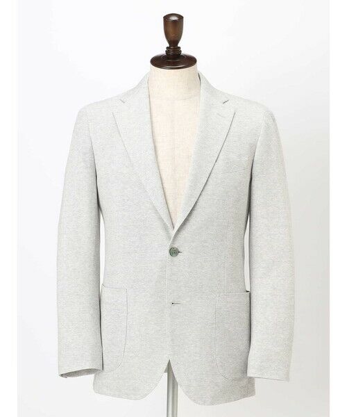 Aquascutum / アクアスキュータム テーラードジャケット | Honeycomb Light Jersey Jacket | 詳細7