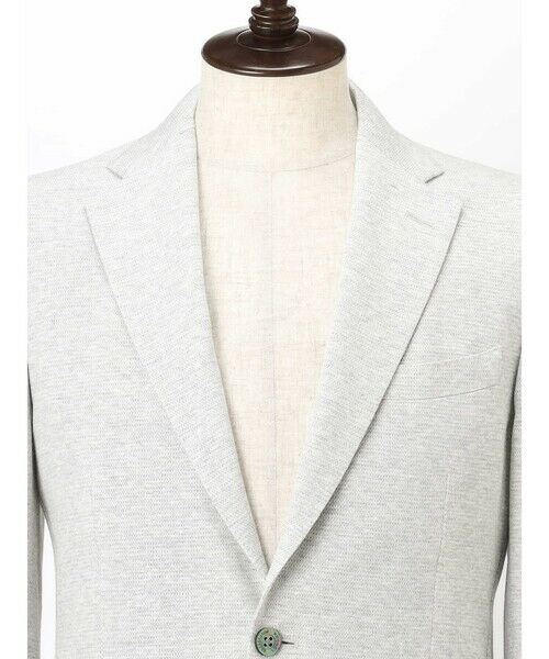 Aquascutum / アクアスキュータム テーラードジャケット | Honeycomb Light Jersey Jacket | 詳細9