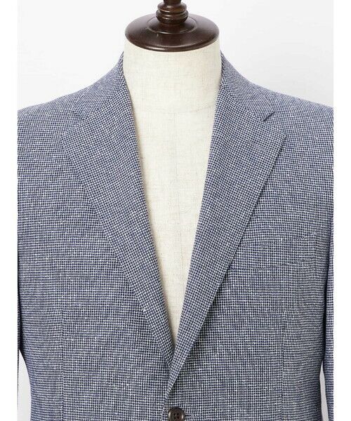 Aquascutum / アクアスキュータム テーラードジャケット | Linen Ring Tropical Jacket | 詳細2