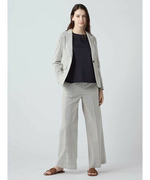 Aquascutum / アクアスキュータム テーラードジャケット | 【セットアップ対応】ライトサッカージャケット | 詳細11