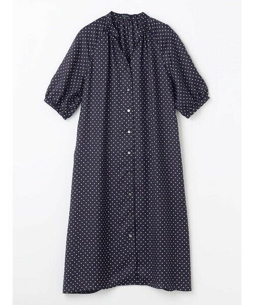 Aquascutum / アクアスキュータム ドレス | スクエアドットプリントドレス | 詳細11