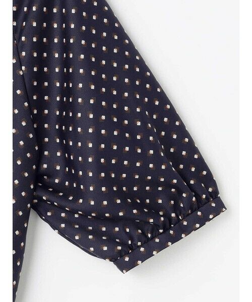 Aquascutum / アクアスキュータム ドレス | スクエアドットプリントドレス | 詳細9