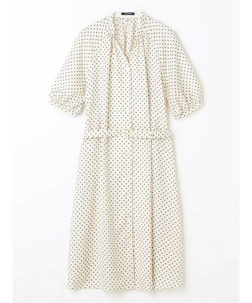 Aquascutum / アクアスキュータム ドレス | スクエアドットプリントドレス | 詳細16