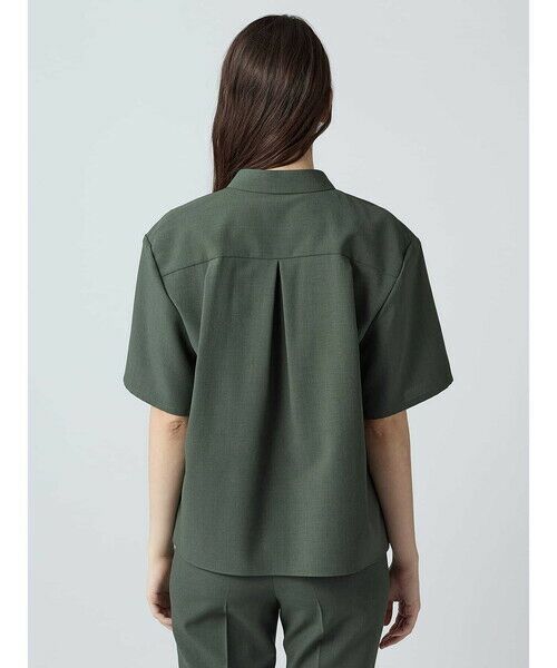 Aquascutum / アクアスキュータム シャツ・ブラウス | 【セットアップ対応】ライト強撚ハーフスリーブシャツ | 詳細4