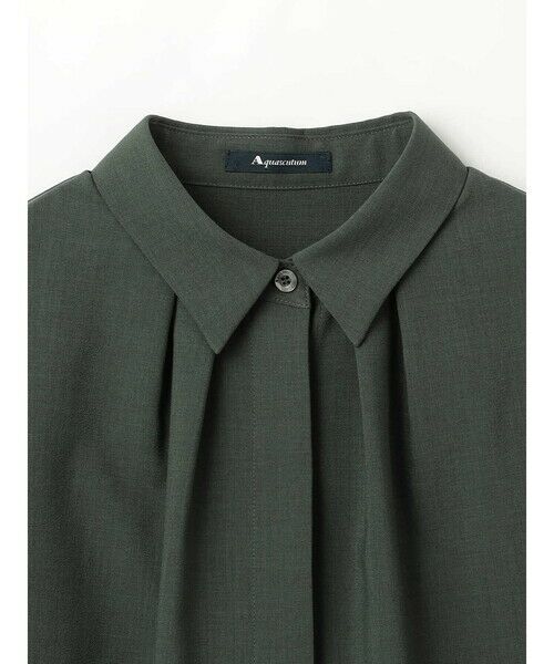 Aquascutum / アクアスキュータム シャツ・ブラウス | 【セットアップ対応】ライト強撚ハーフスリーブシャツ | 詳細8