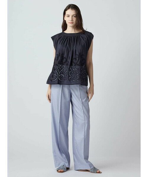 Aquascutum / アクアスキュータム シャツ・ブラウス | コード刺繍ブラウス | 詳細1