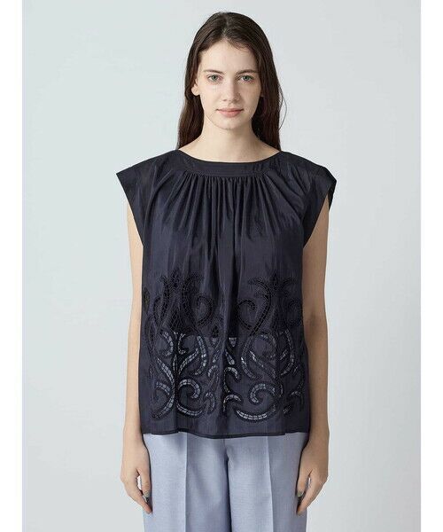 Aquascutum / アクアスキュータム シャツ・ブラウス | コード刺繍ブラウス | 詳細2