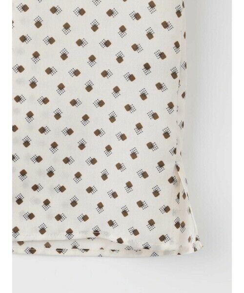 Aquascutum / アクアスキュータム シャツ・ブラウス | スクエアドットプリントブラウス | 詳細10