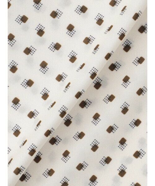 Aquascutum / アクアスキュータム シャツ・ブラウス | スクエアドットプリントブラウス | 詳細12