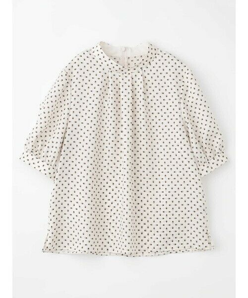 Aquascutum / アクアスキュータム シャツ・ブラウス | スクエアドットプリントブラウス | 詳細6