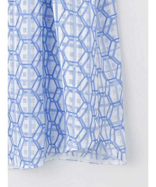 Aquascutum / アクアスキュータム シャツ・ブラウス | 【セットアップ対応】ハニカムプリントブラウス | 詳細10