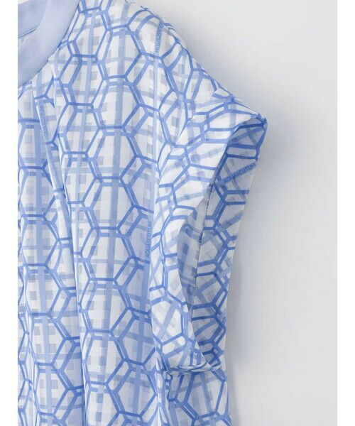 Aquascutum / アクアスキュータム シャツ・ブラウス | 【セットアップ対応】ハニカムプリントブラウス | 詳細9