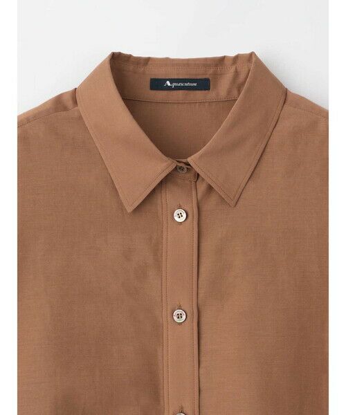 Aquascutum / アクアスキュータム シャツ・ブラウス | ウォッシャブルシルクブラウス | 詳細8