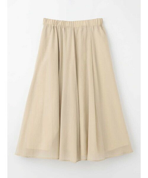 Aquascutum / アクアスキュータム ミニ・ひざ丈スカート | トリアセコットンローンスカート | 詳細14