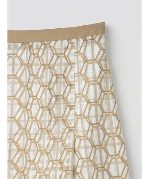 Aquascutum / アクアスキュータム ミニ・ひざ丈スカート | 【セットアップ対応】ハニカムプリントスカート | 詳細14