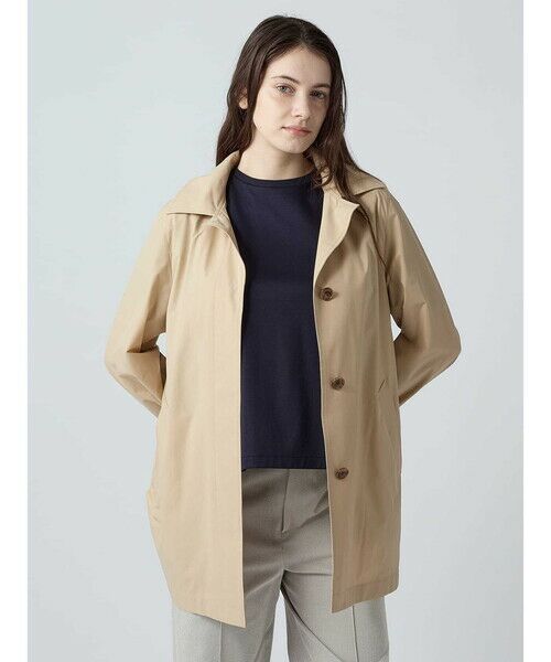 Aquascutum / アクアスキュータム その他アウター | クラブチェック パッカブルコート（ﾍﾞｰｼﾞｭ）
