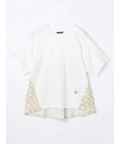 Aquascutum / アクアスキュータム カットソー | ハニカムプリントカットソー