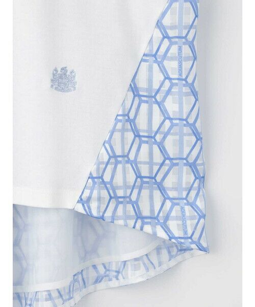 Aquascutum / アクアスキュータム カットソー | ハニカムプリントカットソー | 詳細10