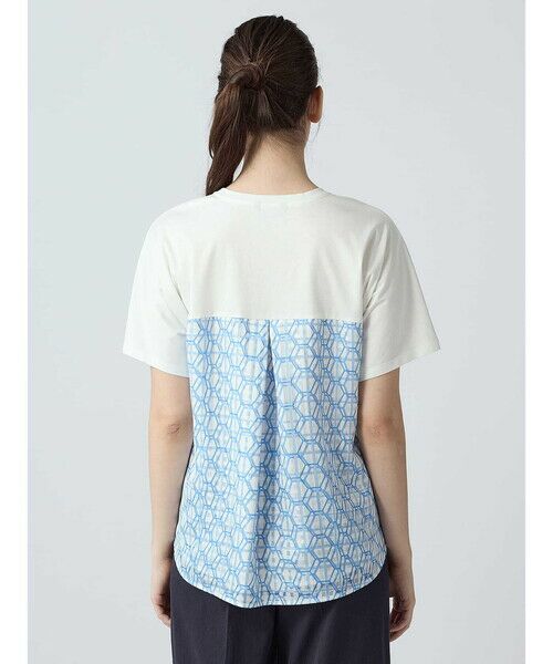 Aquascutum / アクアスキュータム カットソー | ハニカムプリントカットソー | 詳細4
