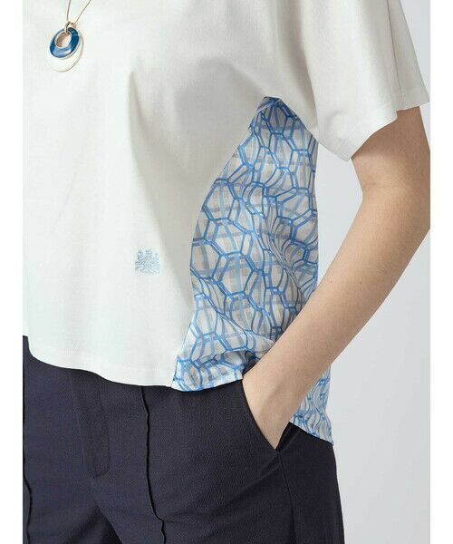 Aquascutum / アクアスキュータム カットソー | ハニカムプリントカットソー | 詳細5
