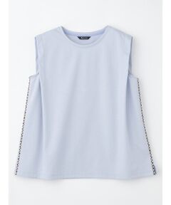 Aquascutum / アクアスキュータム カットソー | スーピマコットンポンチ ノースリーブ