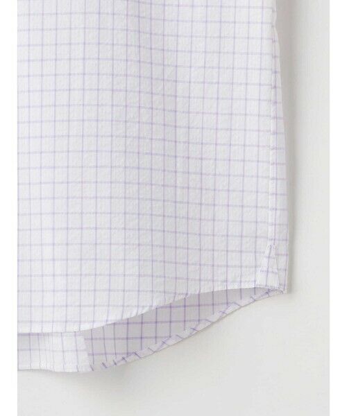 Aquascutum / アクアスキュータム シャツ・ブラウス | Sucker Check Short Sleeve Shirt | 詳細10