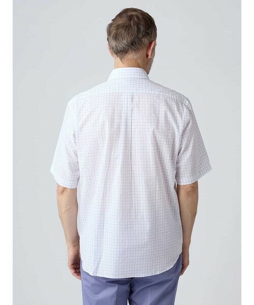 Aquascutum / アクアスキュータム シャツ・ブラウス | Sucker Check Short Sleeve Shirt | 詳細4
